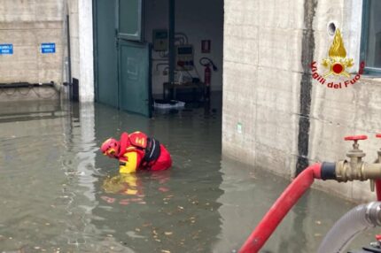 Maltempo, allagamenti ad Ascoli Piceno