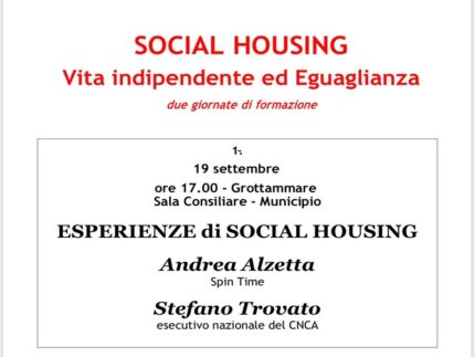 Incontro a Grottammare sul tema del social housing